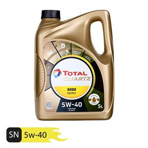 روغن موتور توتال مدل Quartz 9000 حجم 5 لیتر