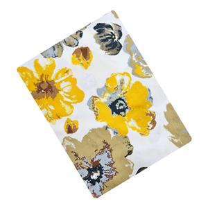 ملحفه مدل روانداز طرح آبرنگی یک نفره سایز 140×200 سانتی متر