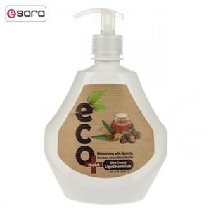  مایع دستشویی ایکو مویست مدل Ultra Creamy حجم 525 میلی لیتر Eco Moist Ultra Creamy Liquid Handwash 525ml