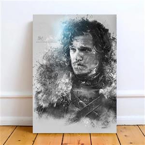 تابلو شاسی مدل جان اسنو گیم اف ترونز (Game of Thrones) کد FMO96