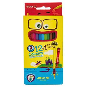 مداد رنگی 12 رنگ آریا مدل 3016 Arya 3016 12 Color Pencil