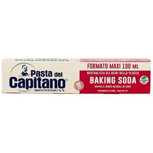 خمیر دندان پاستا دل کاپیتانو مدل Baking Soda حجم 100 میلی لیتر