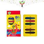 Arya 2051 6 Color Crayon