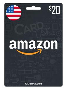 گیفت کارت آمازون 20 دلاری آمریکا (US) Amazon 20 Dollars Gift Card