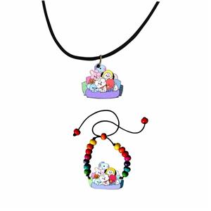 نیم ست دخترانه مدل بی تی اس کد BT21