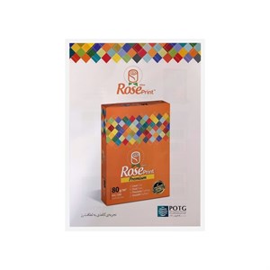 کاغذ A4 رزپرینت کد PG14 بسته 100 عددی