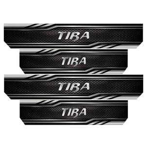 برچسب پارکابی خودرو رایسان کد SP2012 مناسب برای تیبا مجموعه 4 عددی