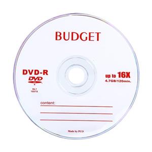 دی وی دی خام باجت Budget DVD-R 