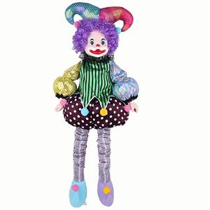 عروسک مدل دلقک کد 60284 ارتفاع 74 سانتی متر