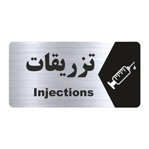 تابلو راهنما طرح تزریقات مدل NS156