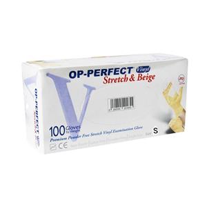 دستکش یکبار مصرف  اوپی پرفکت مدل ونیل بسته 100 عددی