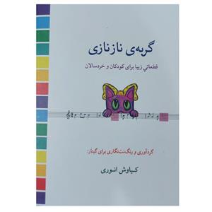 کتاب گربه نازنازی قطعاتی زیبا برای کودکان و خردسالان اثر کیاوش انوری انتشارات نارون