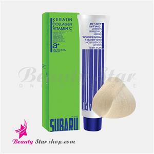 رنگ مو سوبارو شماره 602 حجم 120 میلی لیتر رنگ بلوند صدفی خیلی روشن