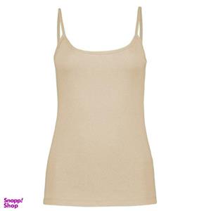 تاپ زنانه مدل بندی ساده کد AS1357 رنگ کرم