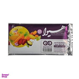 کیسه فریزر هیوا مدل تقویمی بسته 100عددی