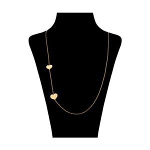 گردنبند طلا 18 عیار زنانه میو گلد مدل N117 Mio Gold Necklace For Women 