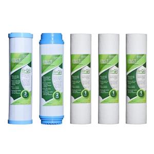 فیلتر دستگاه تصفیه آب بلوط مدل گیاهی BLT 05 مجموعه 5 عددی