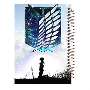 دفتر نقاشی طرح انیمه اتک اف تایتان کد B171
