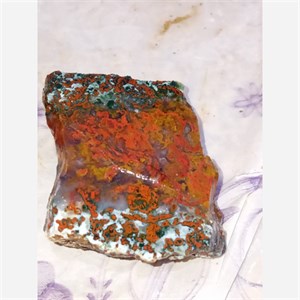 سنگ راف عقیق مدل شجر اناری کد p1