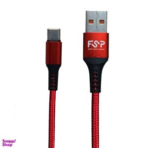 کابل تبدیل USB به USB-C اف اس پی مدل C50 طول 1 متر