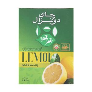 چای سبز و لیمو دو غزال 100 گرم Do Ghazal Green tea and Lemon gr 