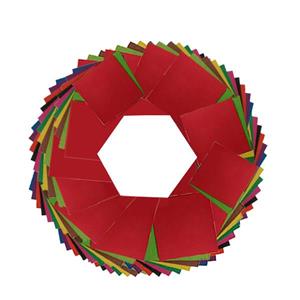 مقوا رنگی کد T1 سایز 10x10 سانتیمتر بسته 100 عددی