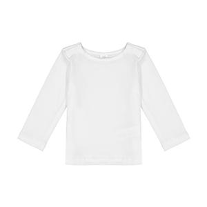 تی شرت نوزادی دخترانه ال سی وایکیکی مدل 0SI384Z1-E5X-OPTICWHITE LC 0SI384Z1-E5X-OPTICWHITE T-Shirt For Baby Girls