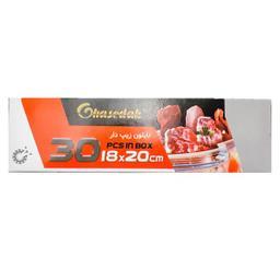 کیسه زیپ دار مدل قاصدک کد D_1229 بسته 30 عددی