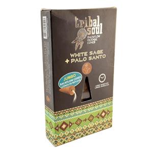 عود تریبال سولد مدل آبشاری طرح white saga  palo santo کد 487