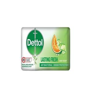 صابون ضد باکتری دتول مدل Lasting Fresh وزن 60 گرم بسته 6 عددی