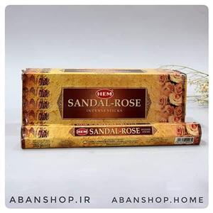 عود خوشبوکننده شاخه ای رایحه Sandal Rose صندل رز برند هم Hem