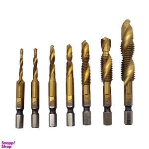 قلاویز سر مته شش گوش مدل گوریلا کد YP-BITKHOR-3-4-5-6-8-10-12MM سایز 3-12 میلیمتر مجموعه 7 عددی