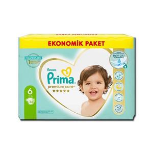 پوشک بچه پریما سفید سایز 6 ضد حساسیت بسته 35 ...