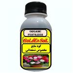 کود مایع آلی و ارگانیک غنی شده مخصوص شمعدانی مدل  GldSl حجم 120 میلی لیتر