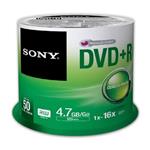 دی وی دی خام سونی مدل DVD+R بسته 50 عددی