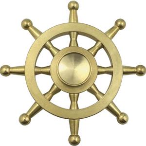 اسپینر دستی مدلShip Wheel Gold Ship Wheel Gold Hand Spinner