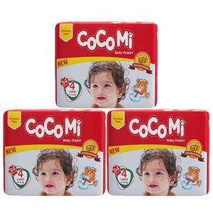 پوشک کوکومی سایز 4 بسته 34 عددی