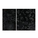 MAHOOT Black Wild-flower Texture Sticker for PS2