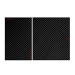 MAHOOT Black Carbon-fiber Texture Sticker for PS2