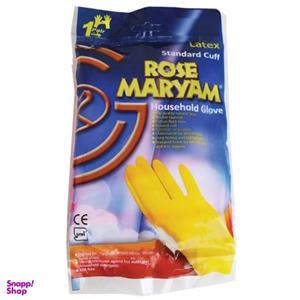 دستکش نظافت رز مریم مدل 030