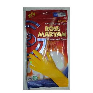 دستکش نظافت رز مریم مدل 004