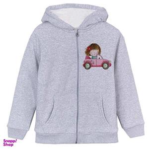 سویشرت دخترانه مدل دختروماشین D168