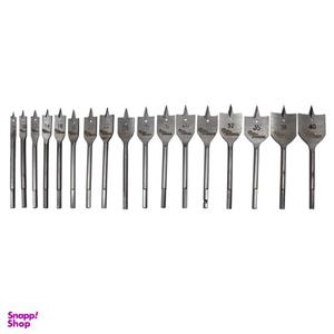 مته برگی سامکو مدل YP-8-40 مجموعه 17 عددی