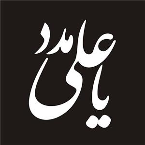 برچسب بدنه خودرو لیزارد مدل مذهبی طرح یا علی مدد کد LZD-019