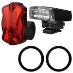 چراغ عقب و جلو دوچرخه مدل ۹۸۸۹۰۵ Bicycle front and rear lights 988905