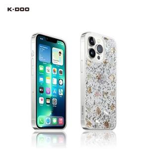 قاب K-doo Fash Seashell Silver صدفی کی دوو مناسب برای Apple iPhone 13