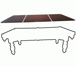 روکش ناهارخوری میز بیلیارد 9 فوت کد 431