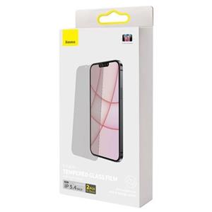 پک 2تایی گلس حریم شخصی تمام صفحه آیفون Apple iPhone 13 Mini Baseus Anti-Spy Glass Film SGBL020602