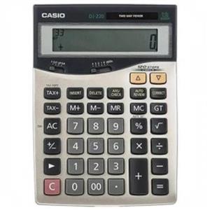 ماشین حساب کاسیو مدل DJ-220D Plus