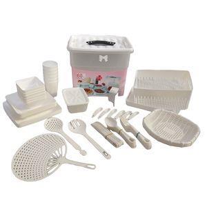 سبد پیک نیک  60 پارچه بازن مدل لایف کد 44